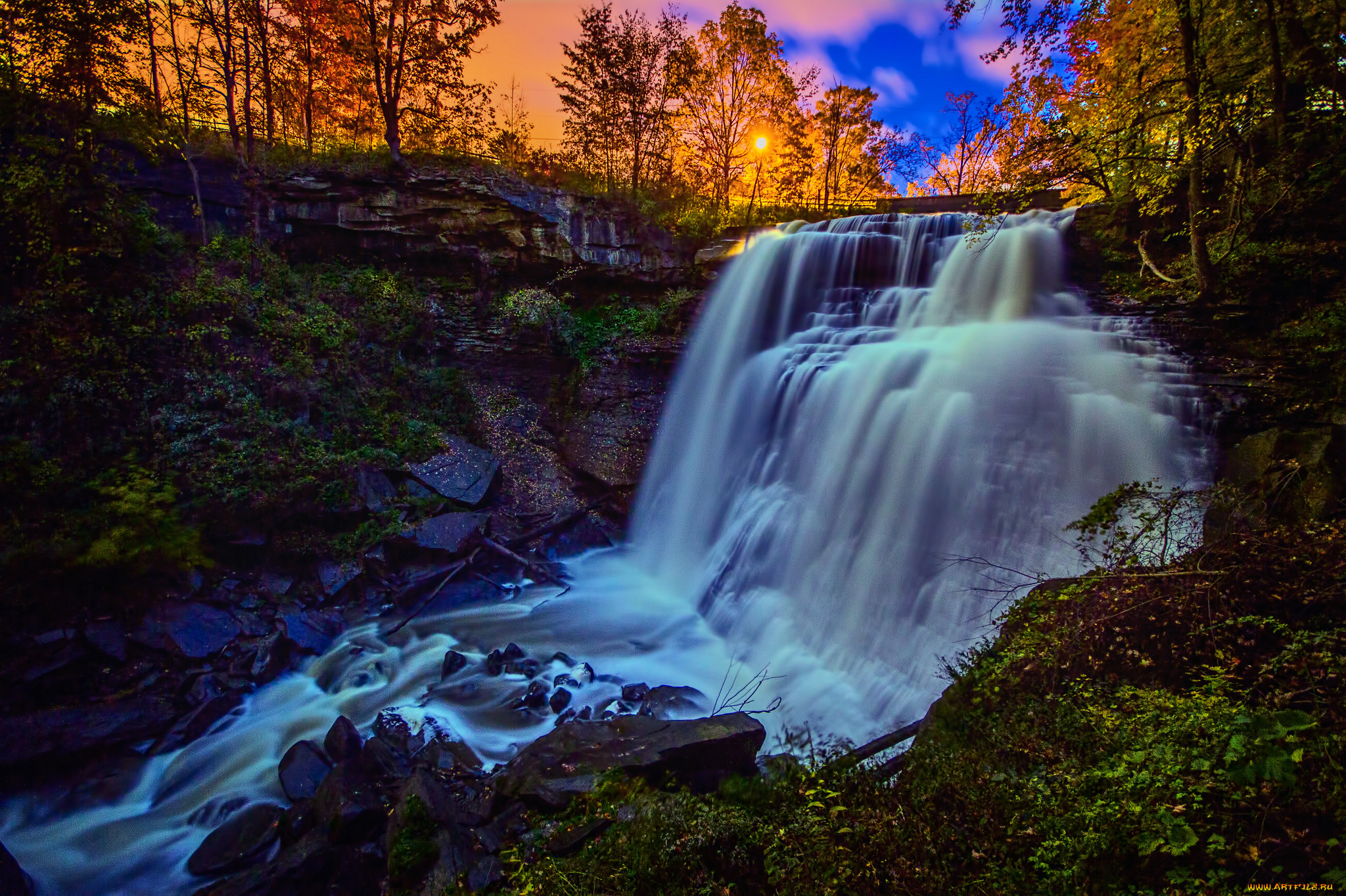brandywine, falls, cuyahoga, valley, national, park, ohio, , , , , 